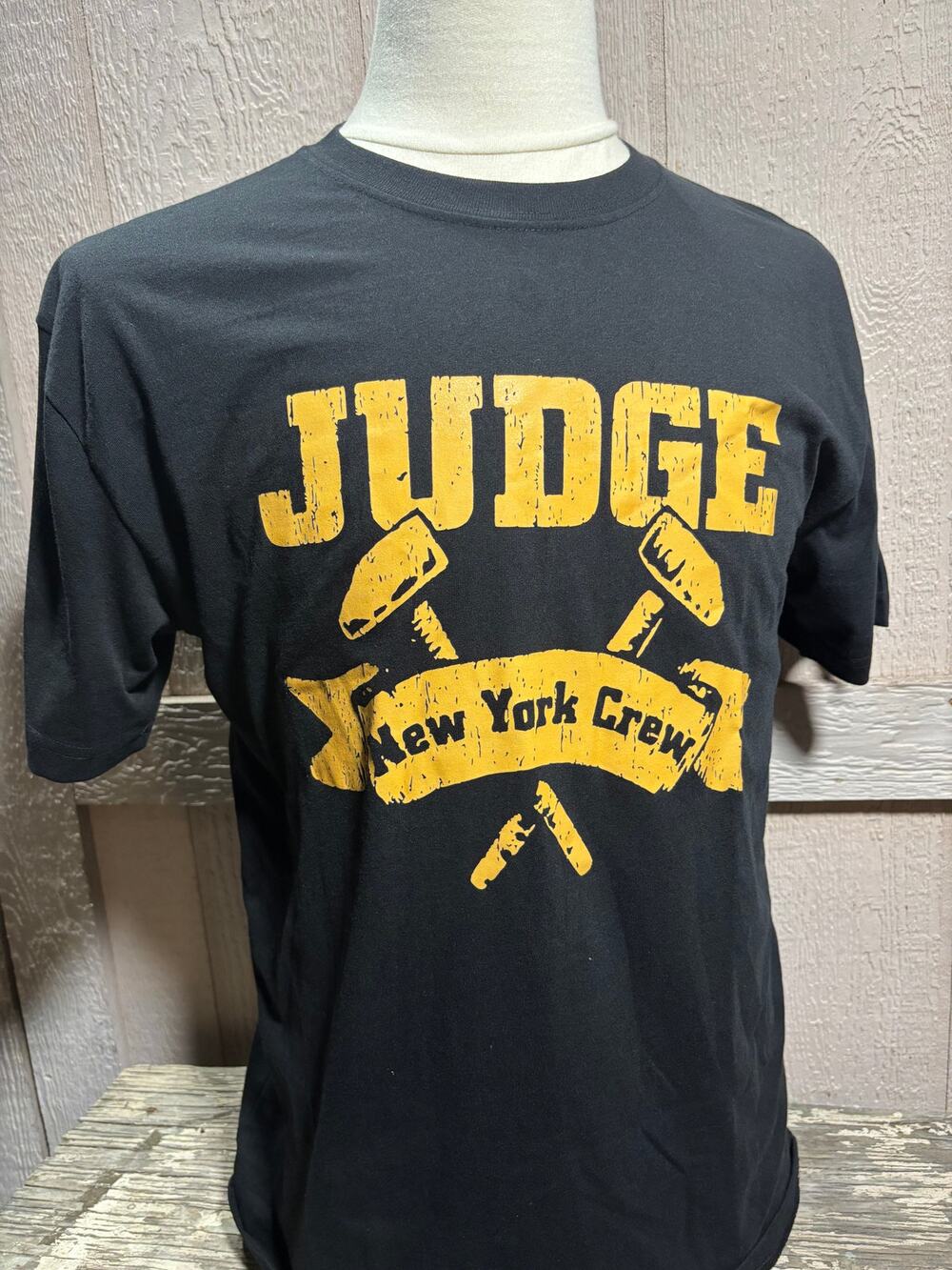 Judge Black T Shirt Size Medium hardcore NYHC youth of today